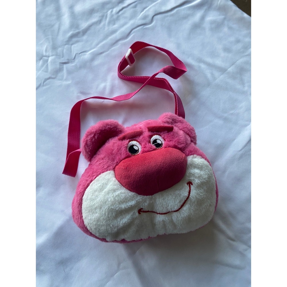 Bear Plush Y2K Crossbody Bag Pink Kidcore Cute